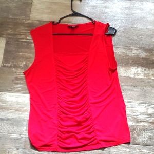 Large Red Women's Blouse